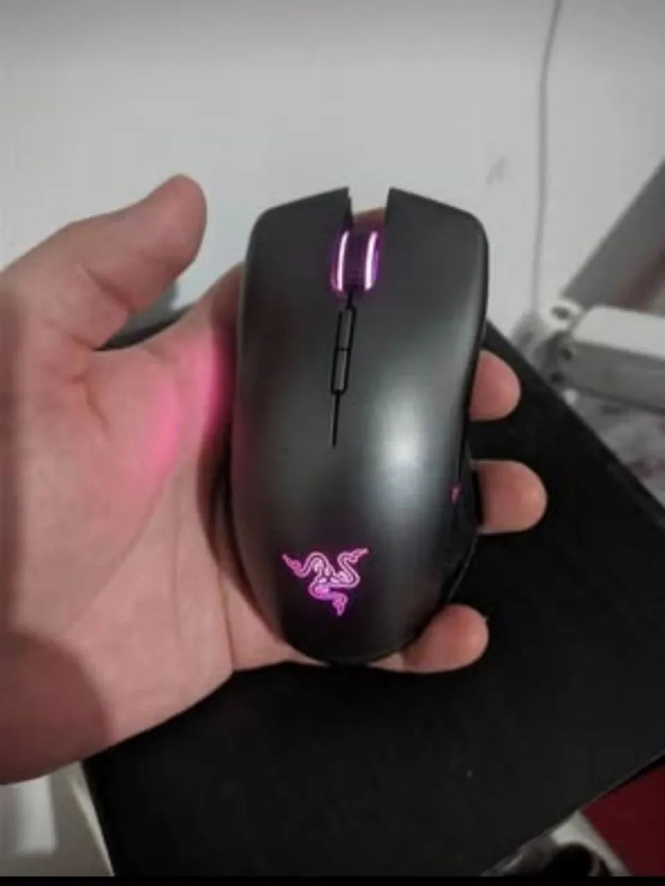Mouse razer lancehead sem fio funcionando perfeitamente 