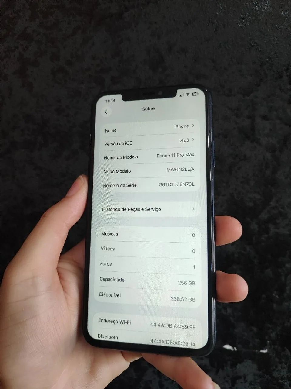 IPHONE 11 PRO MAX 256GB id of - Celulares e Smartphones