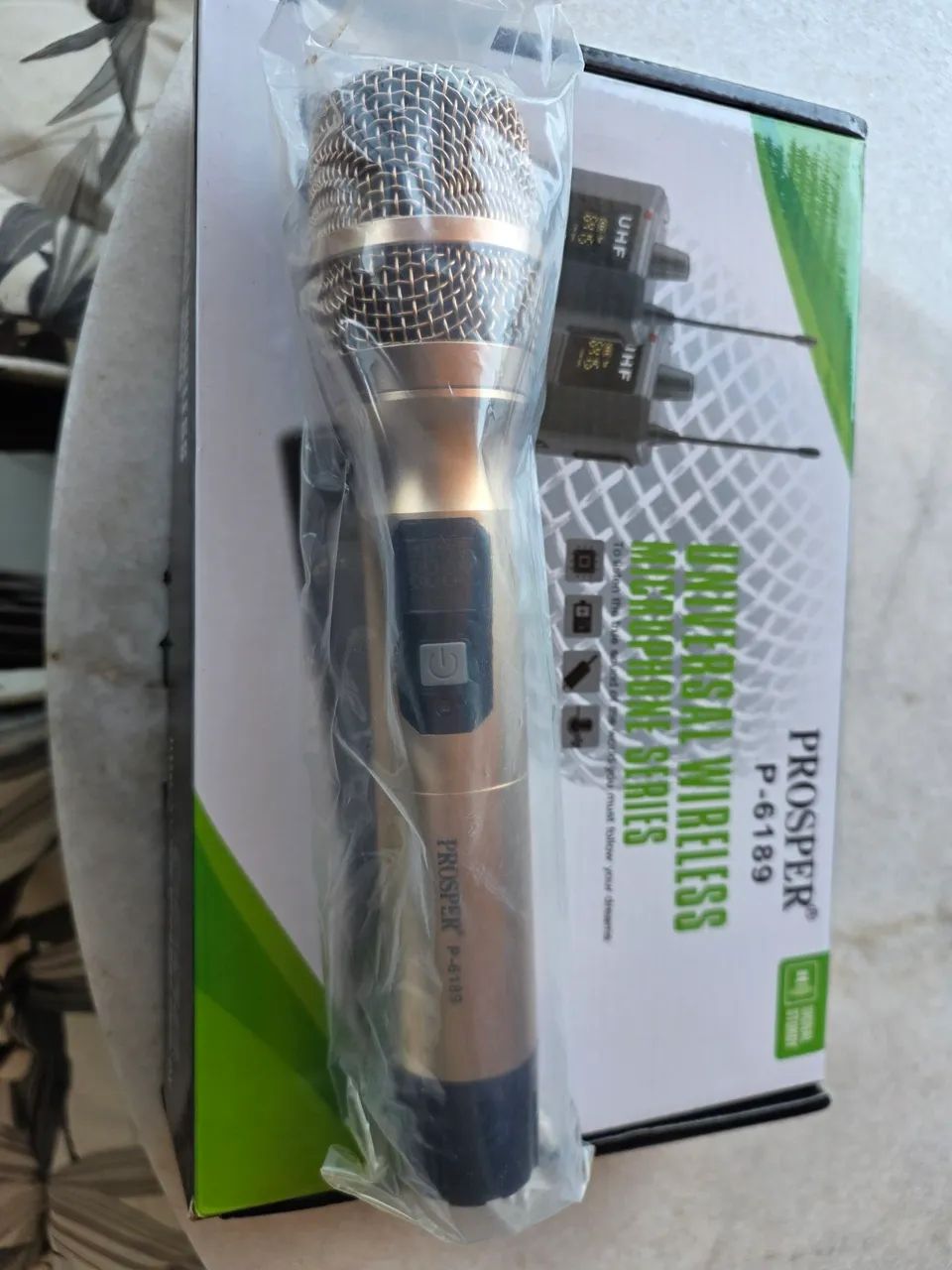 2 microfones sem fio (wireless), sem uso - Foto 3