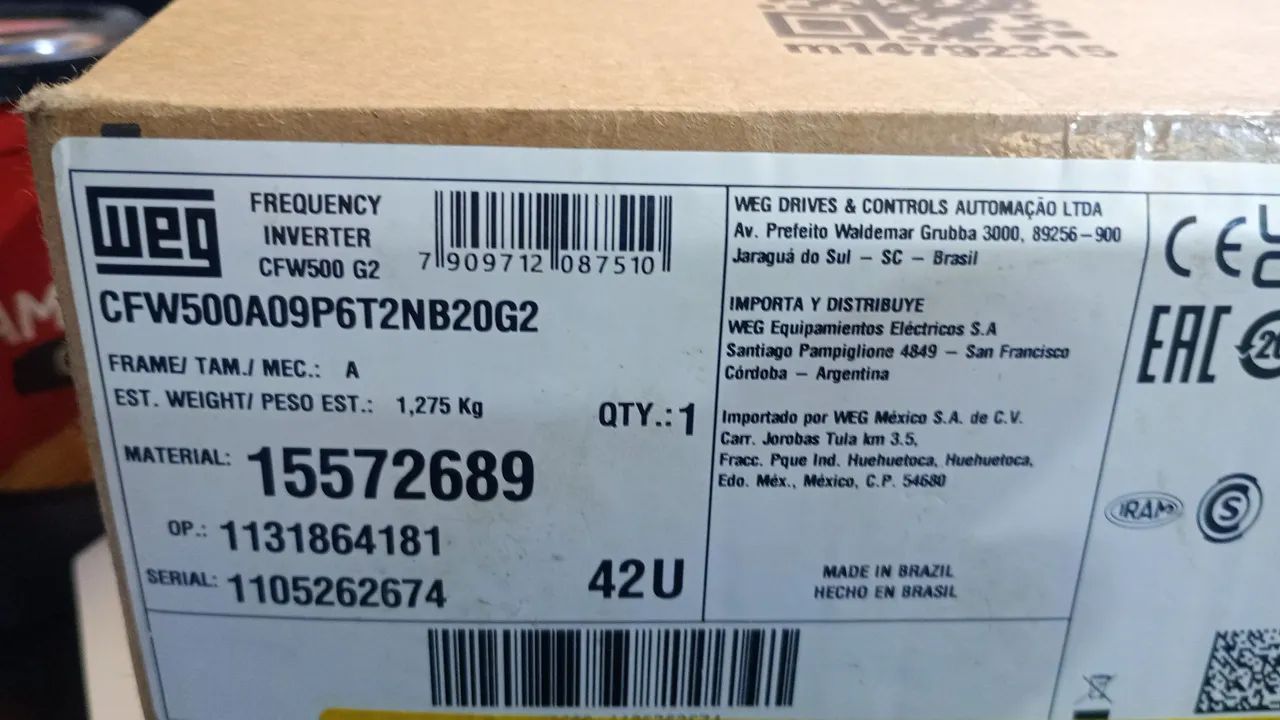 Inversor cfw500 g2 pra 3cv - Foto 2