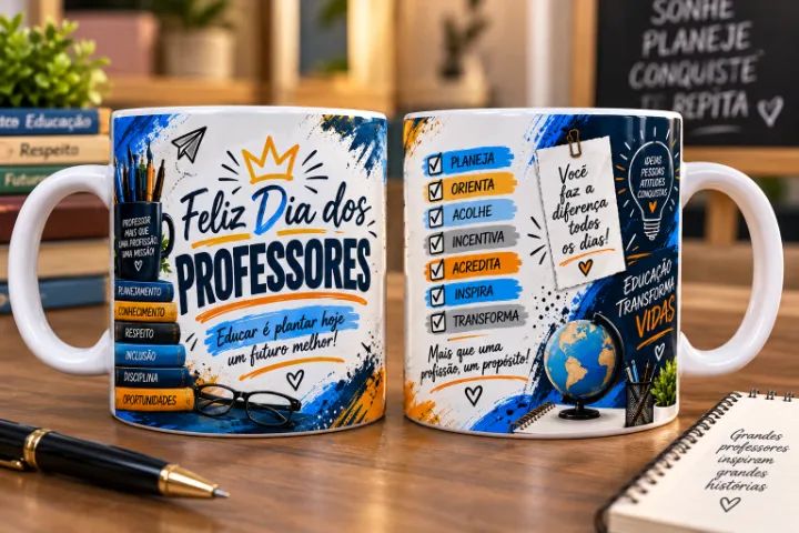 DIA DOS PROFESSORES - CANECAS PERSONALIZADAS - Foto 4