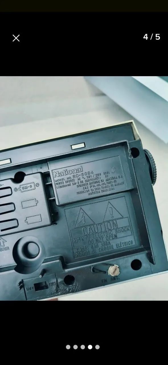 RÁDIO RELÓGIO PANASONIC  - Foto 4