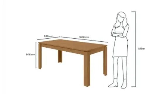 Mesa de jantar c/ 4 cadeiras em ótimo estado! - Foto 3