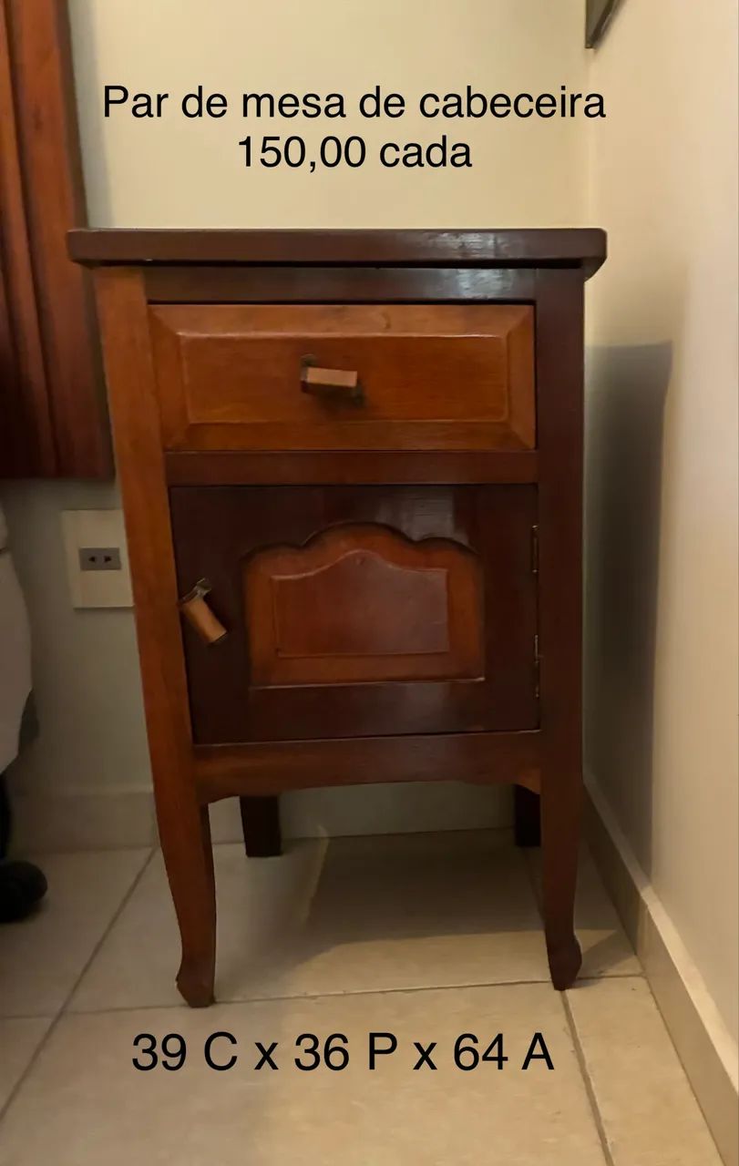 Par de mesa de cabeceira  - Foto 2