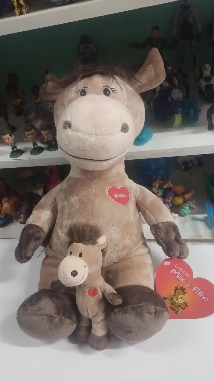 Pelúcia Nestlé mãe e filho  - Foto 2