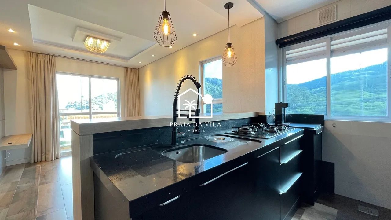 Apartamento 2 dormitórios com suíte, mobiliado, bairro Paes Leme  Imbituba - Foto 3