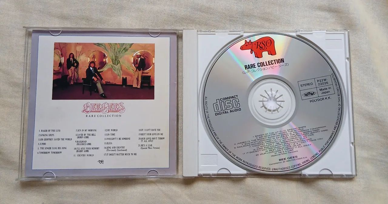 Cd Bee Gees Rare Collection (Japan) - CDs, DVDs etc
