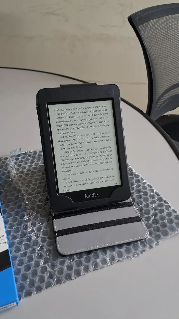 Kindle Paperwhite 10ª geração Novinho + Capa - Foto 3