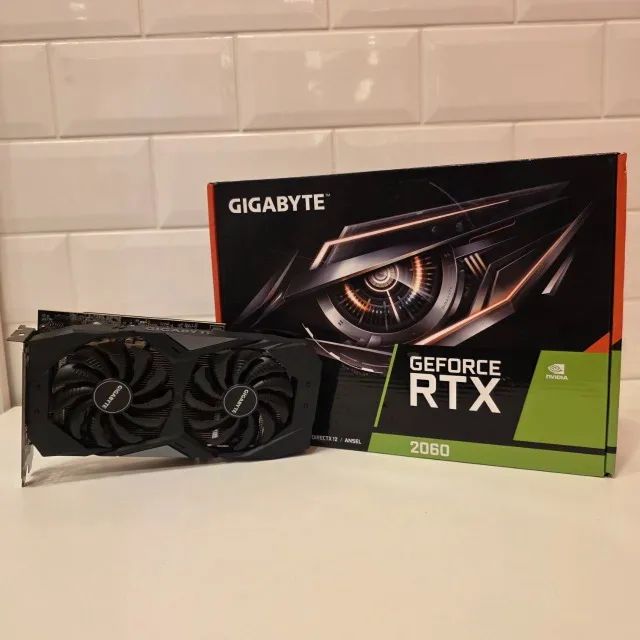 Placa de Video Gigabyte GeForce RTX 2060 - 6GB - OC