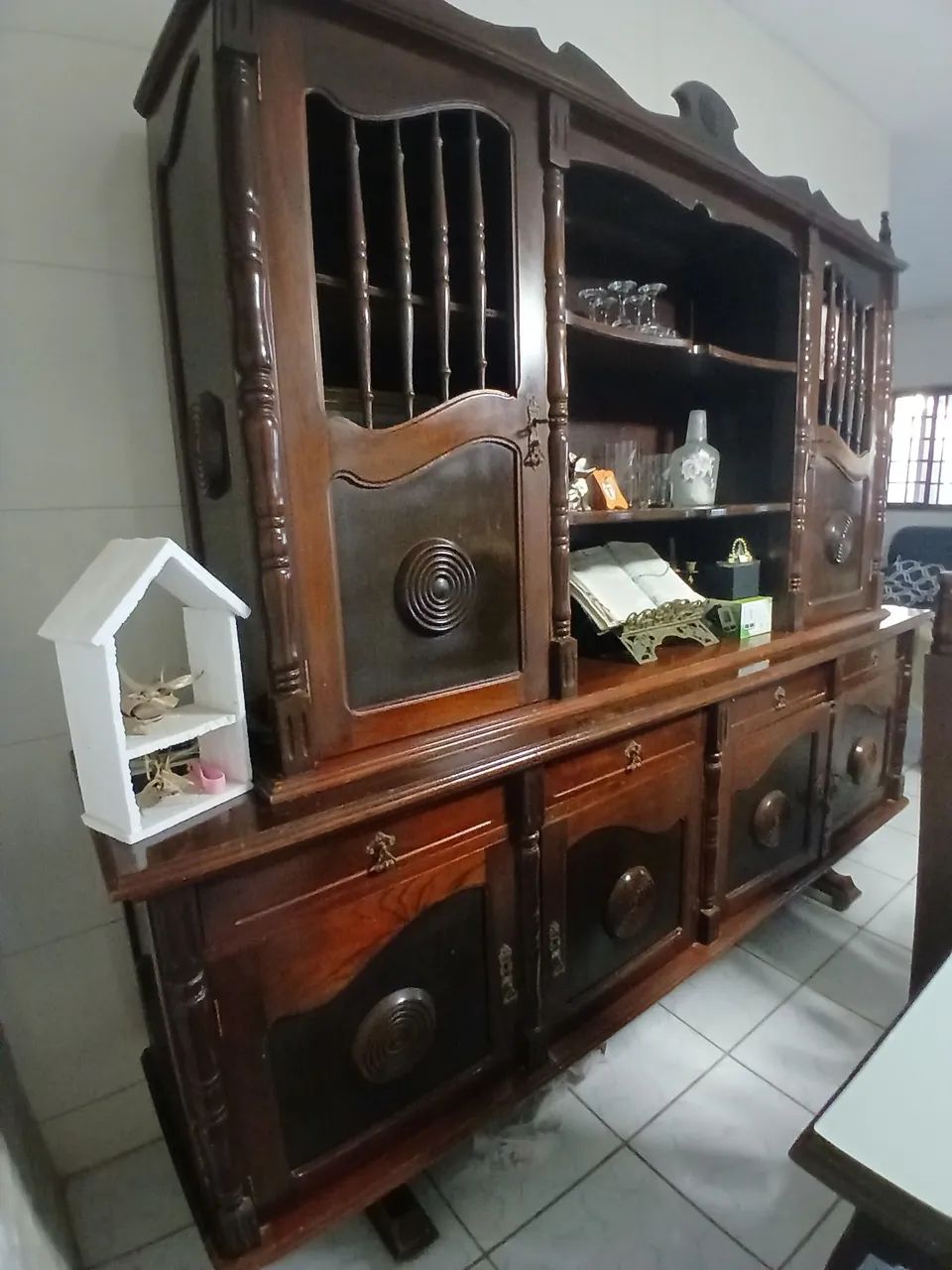 Vendo Cristaleira Colonial - Foto 3