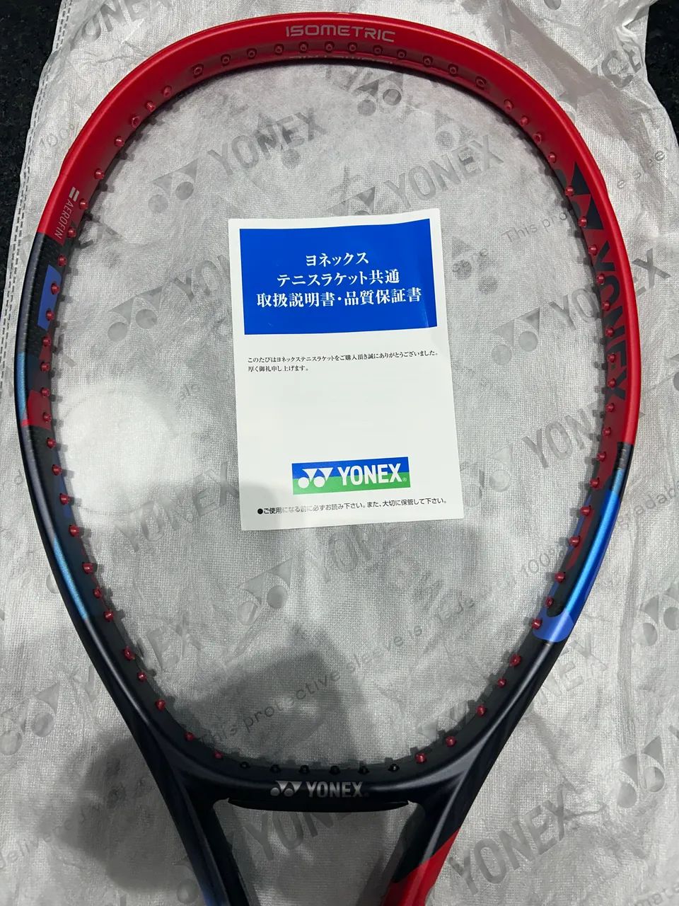 Raquete de tênis Yonex V Core 100 L2 - Esportes de Quadra e Ao Ar