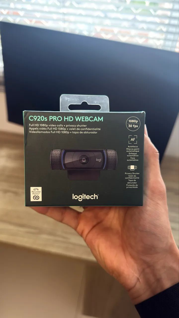 Webcam Logitech C920s PRO HD 