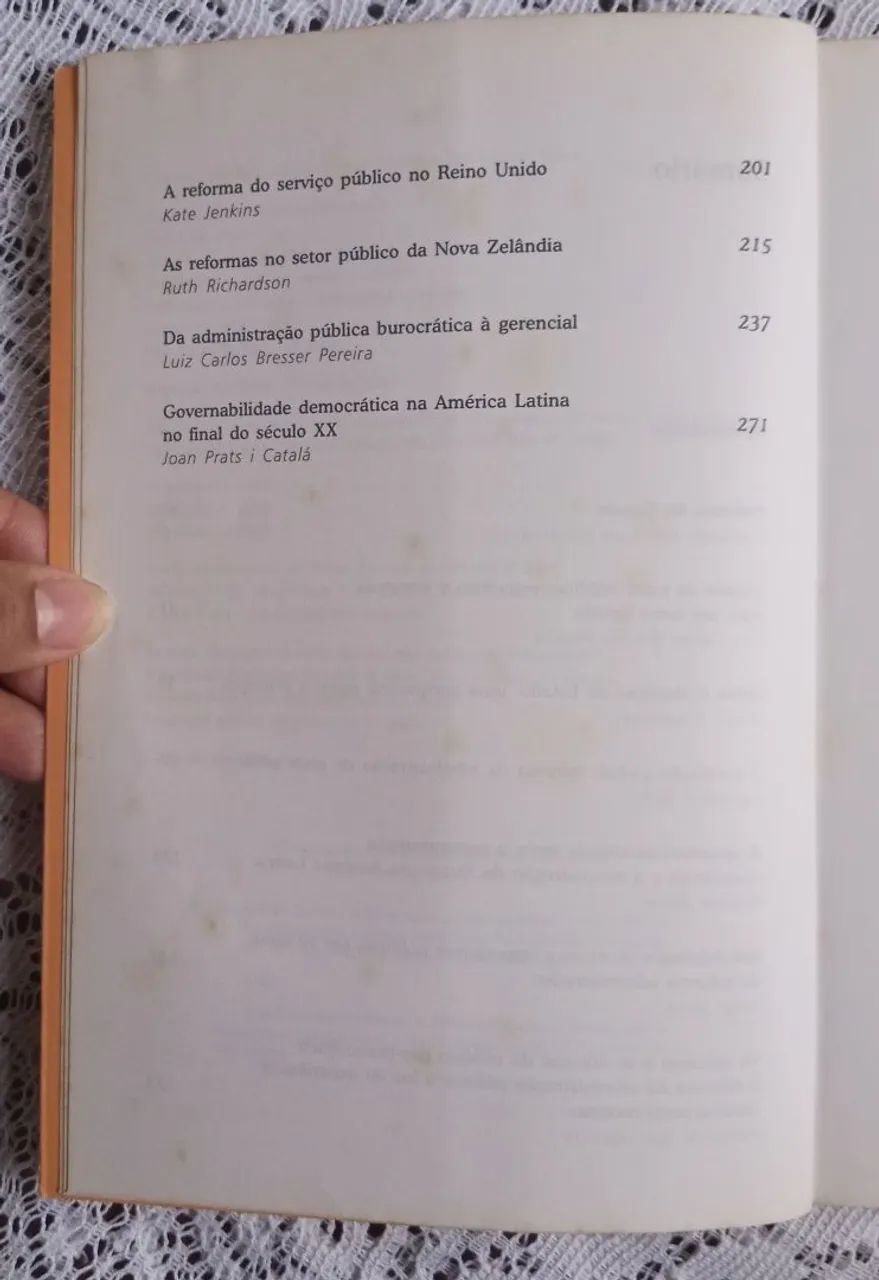 Livro - Reforma do Estado e Administração Pública Gerencial - Luiz Bresser e Peter Spink - Foto 5