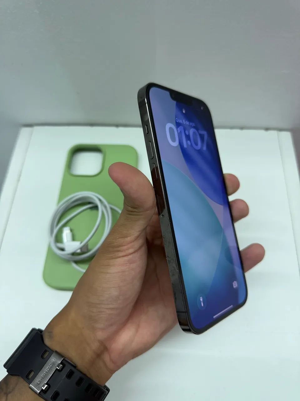 iPhone 13 Pro Max 128gb -Grafite - Foto 3