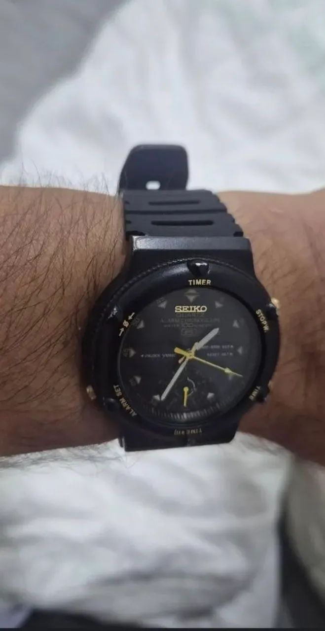 Relógio SEIKO 5 SPORT  V600   -  RARIDADE - Foto 4