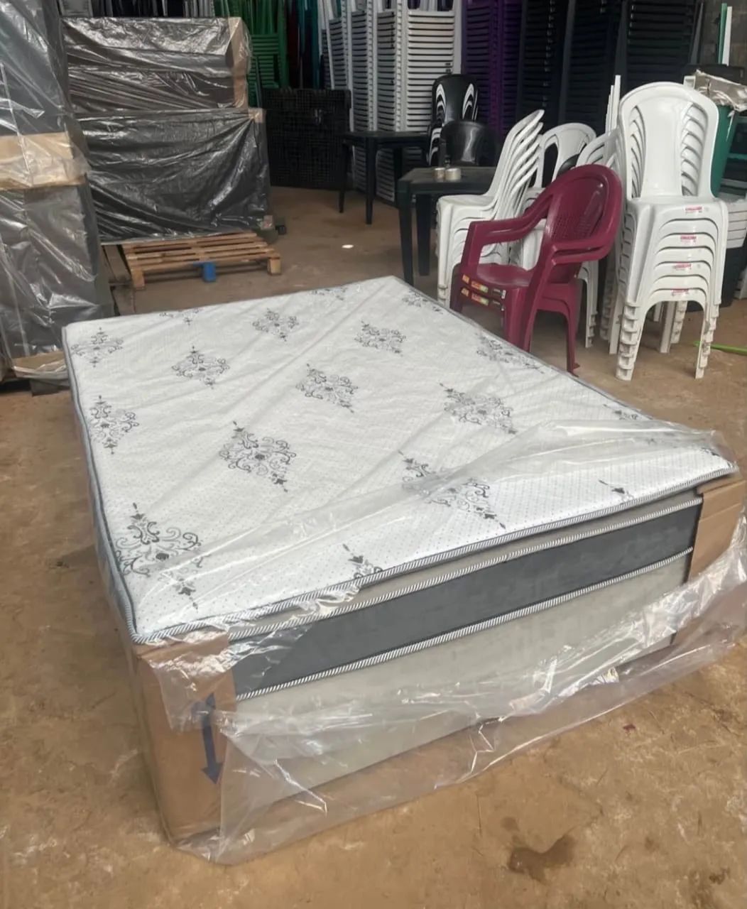 CAMAS BOX CASAL COM PILLOW 13 centímetros  - Foto 2
