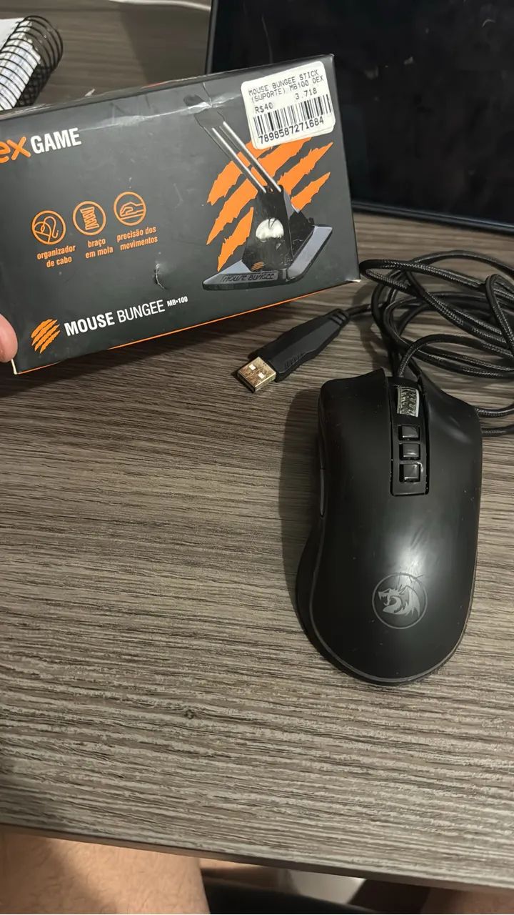 Kit mouse redragon e mouse bungue 