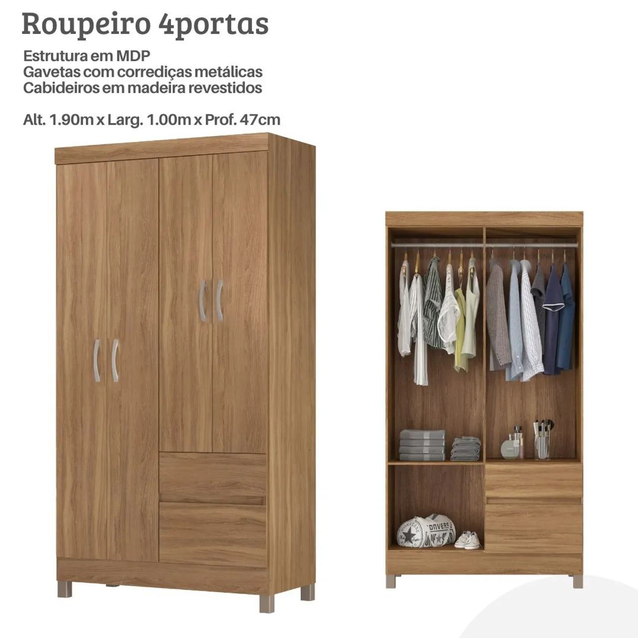 Guarda Roupa Lotus 