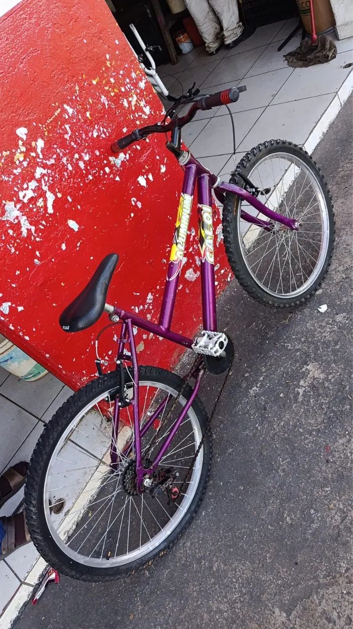 Bicicleta aro 24 caloi - semi nova!  - Foto 2