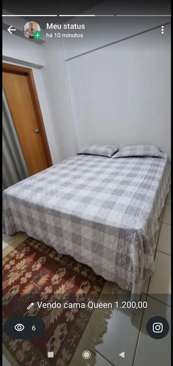 Cama box Queen Ortobom Superpocket 