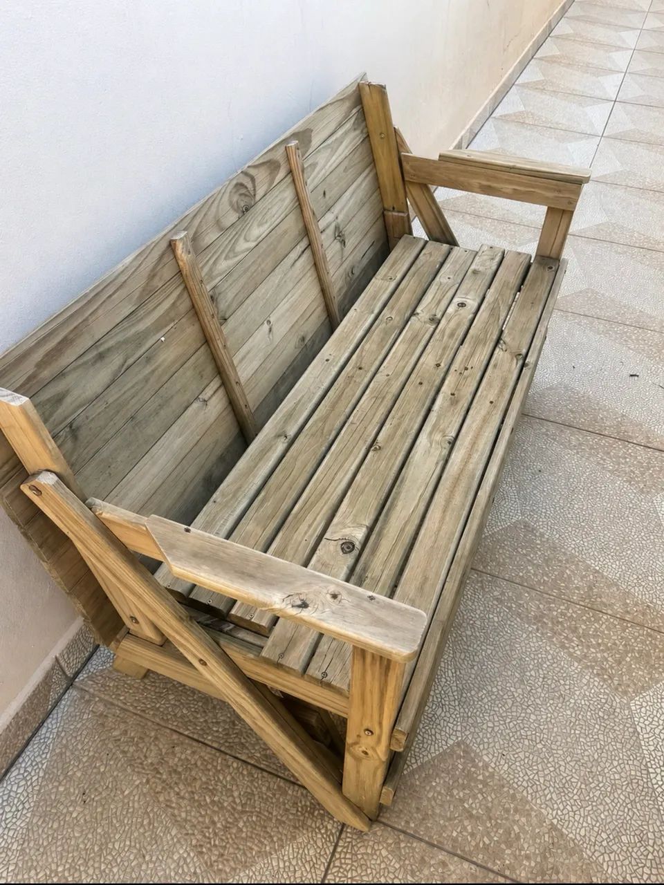 Banco Reversível para Banco-Mesa