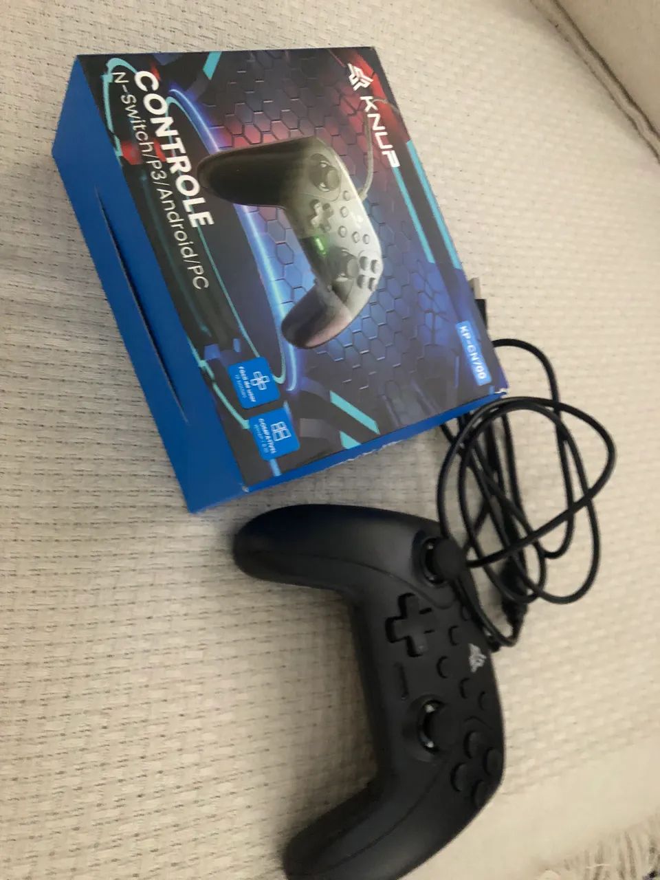 Vendo controle p/ PC novo - Foto 2