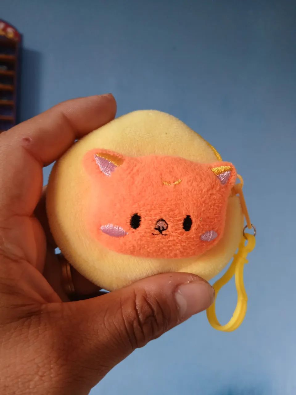 Mini porta moedas de pelúcia  - Foto 4