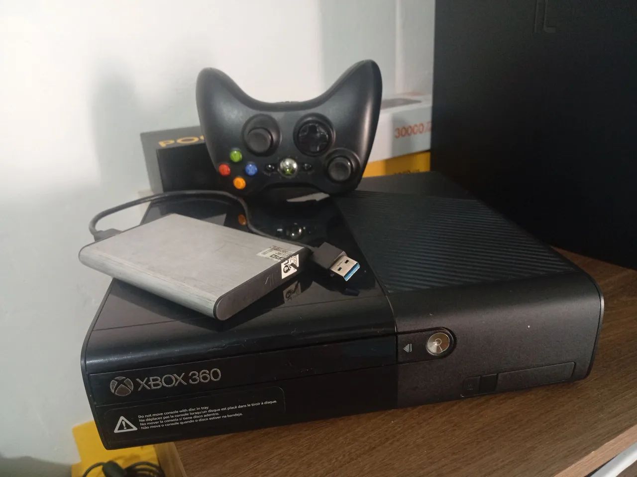 Xbox360 1tb +75 jogos 