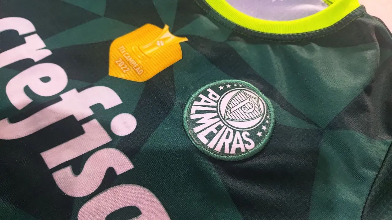 Camisa palmeiras infantil - Foto 3