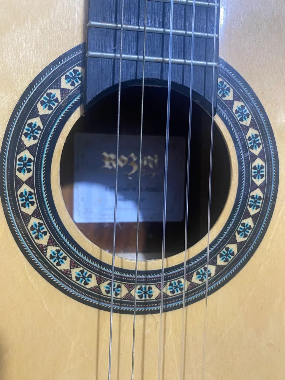 Violão da rozini estudante clássico acústico  - Foto 3