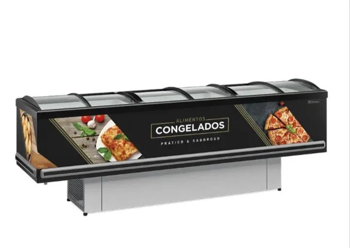 NZ. Ilha de congelados 2,90 metros Gelopar 
