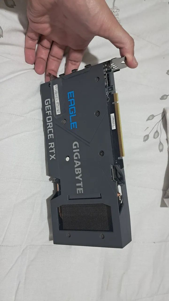 PLACA DE VIDEO - RTX 3060 12GB EAGLE GIGABYTE OC EDITION - Foto 3