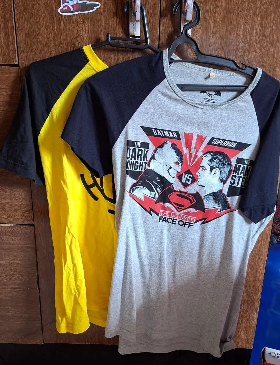 2 Camisetas Batman + One Piece Tamanho P Novas