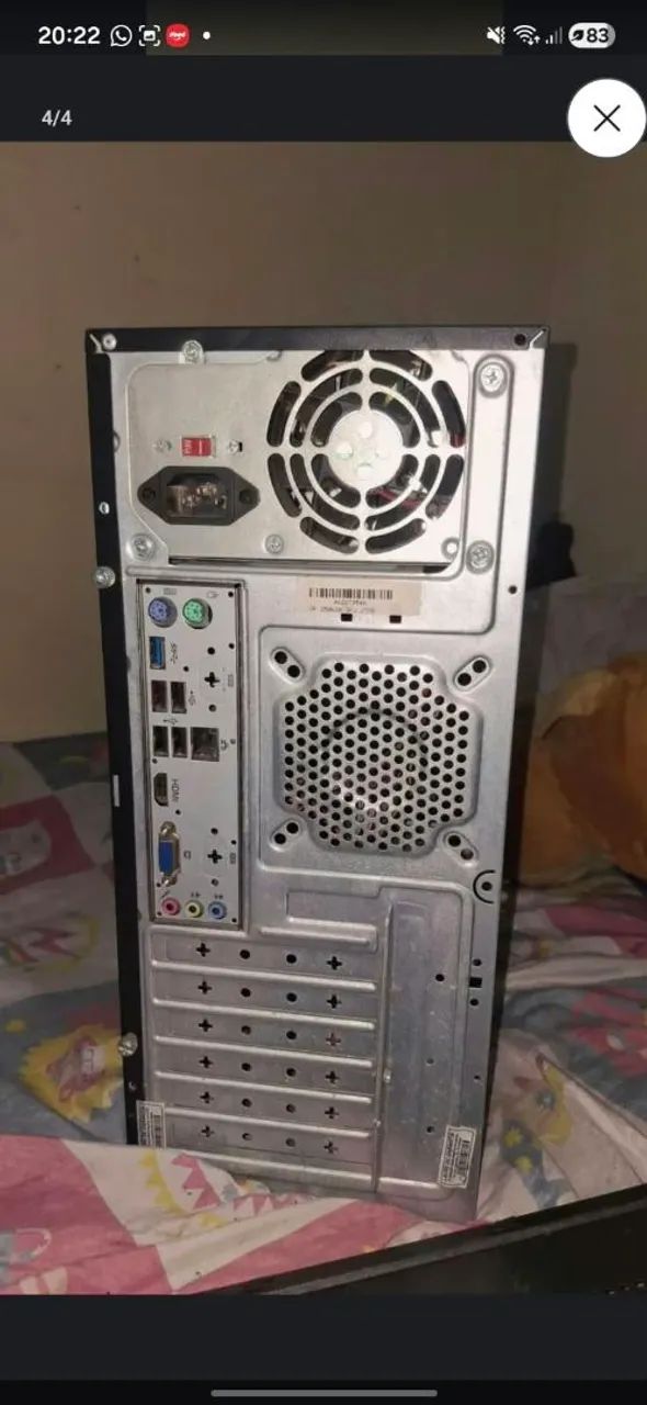 PC Completo Barato! Ideal p/ Estudos, Trabalho e Internet (4GB RAM / 500GB) - Foto 2