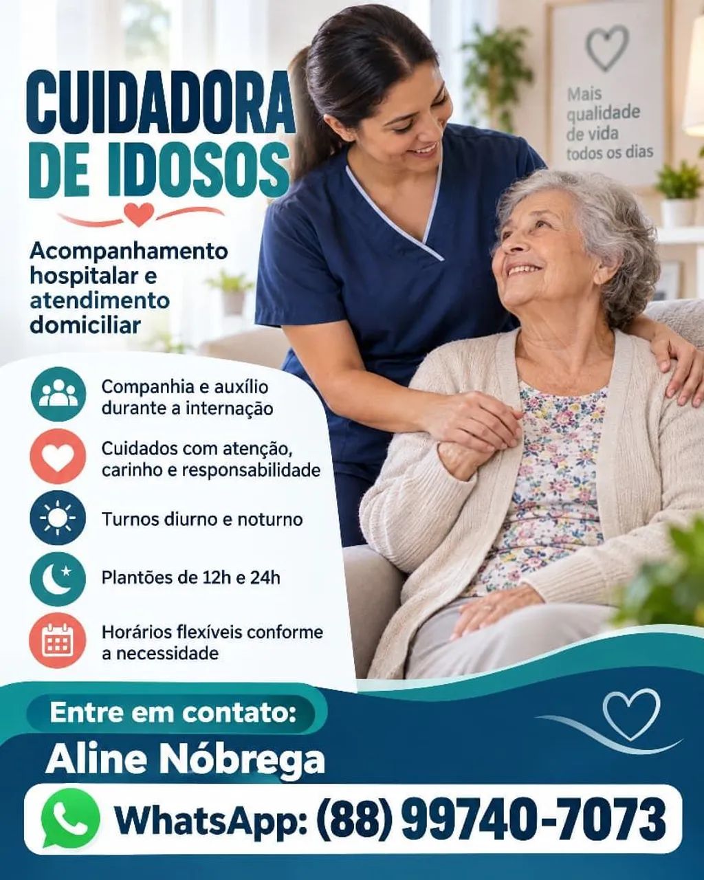 Cuidadora de idoso 