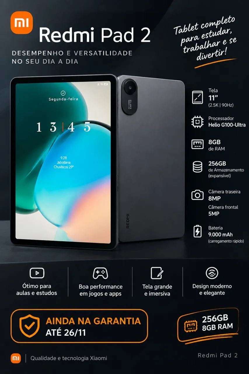 Redmi Ped 2 256/8+8