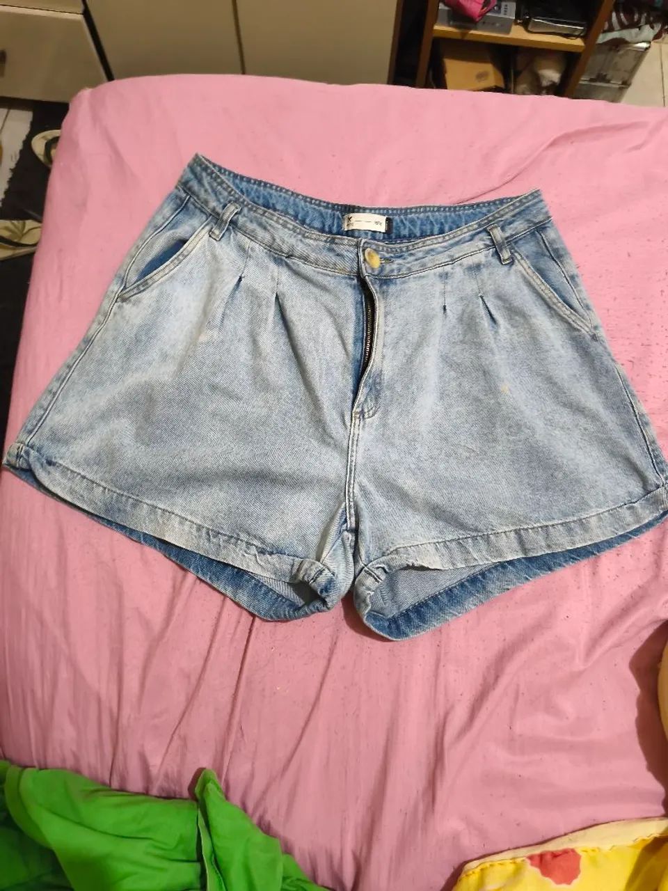 Bermuda jeans feminina  - Foto 3