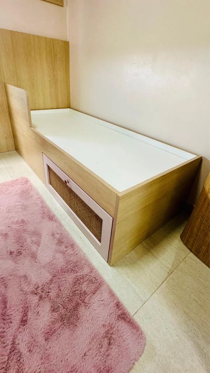 Cama projetada com colchao - Foto 4
