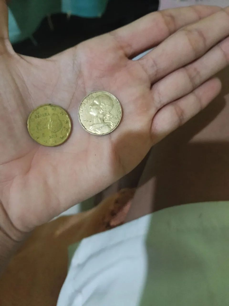 2 moedas antigas 
