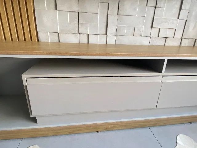 Rack de mdf com 2 gavetas  - Foto 3