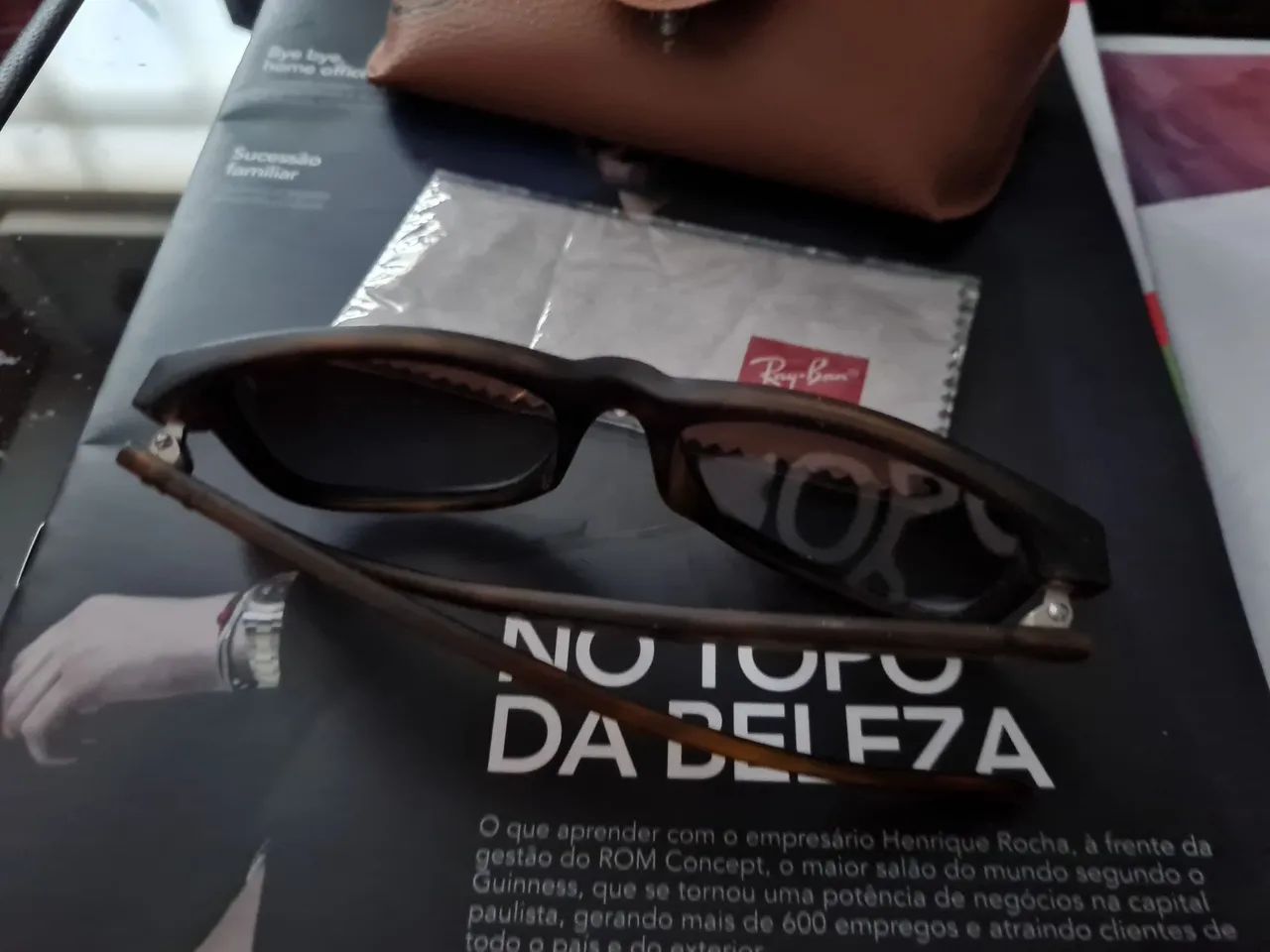 Óculos de sol Ray Ban original unissex 