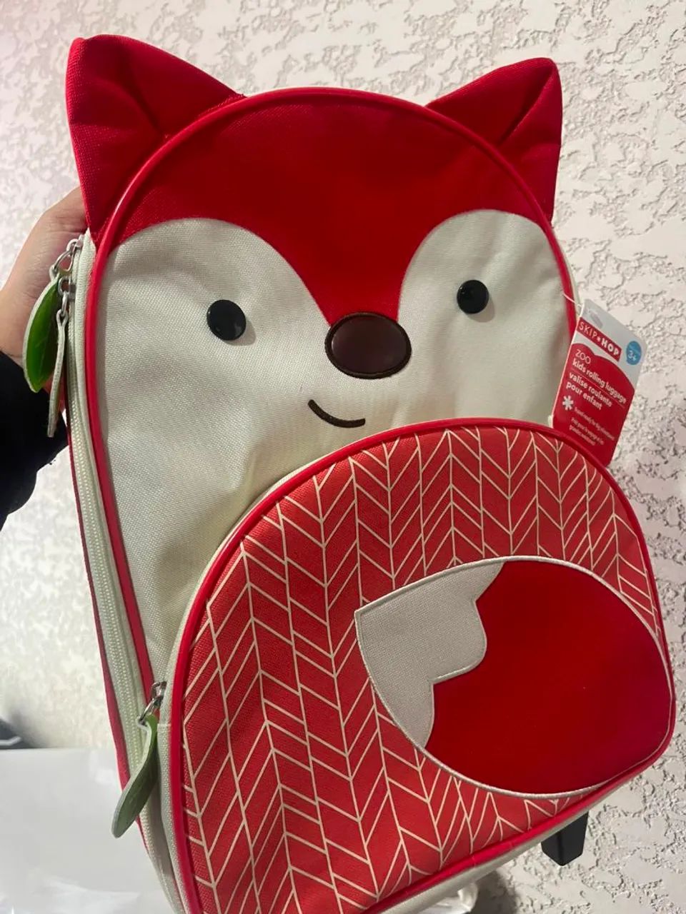 Mochila rodas Skip Hop original raposa - Foto 4