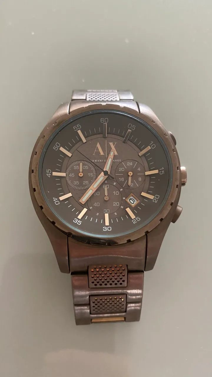 Relógio Masculino Armani Exchange Ax1179 Cronógrafo Original