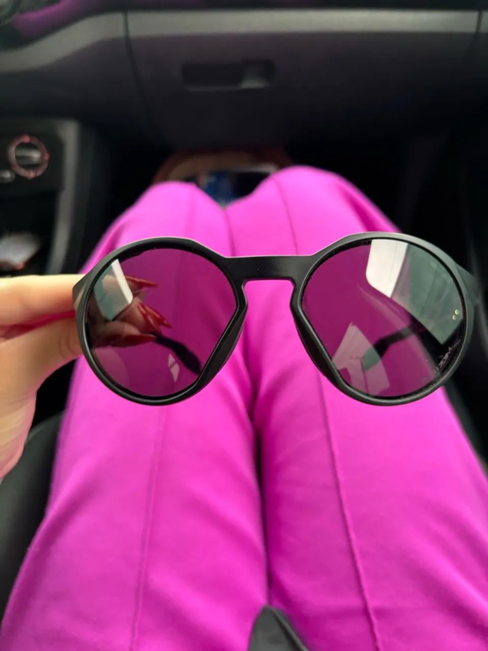 Óculos de Sol Oakley Clifden Preto - Foto 3