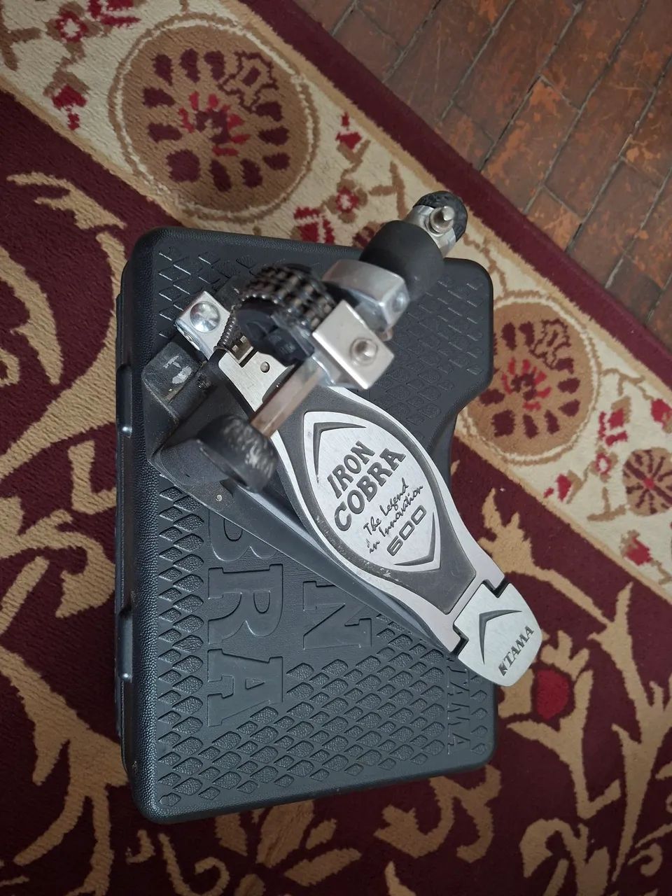 Pedal bateria iron cobra com case  - Foto 3