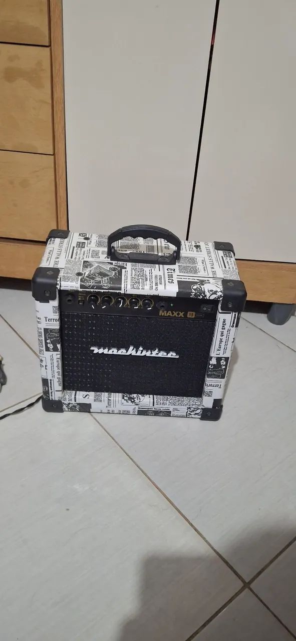 Caixa amplificada pequena Machintec