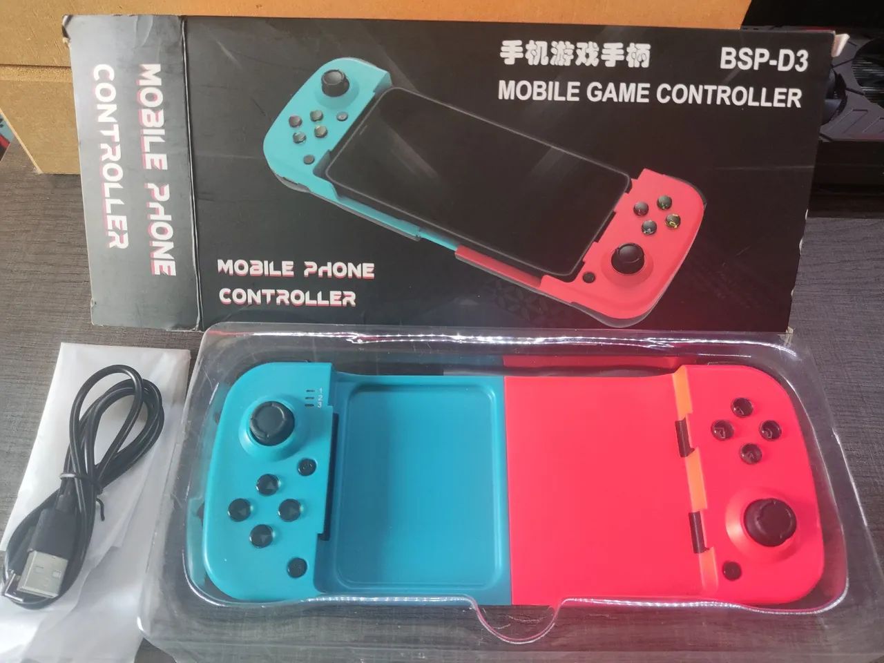 Controle Gamepad Bluetooth para Celular - Estilo Switch - Excelente Estado