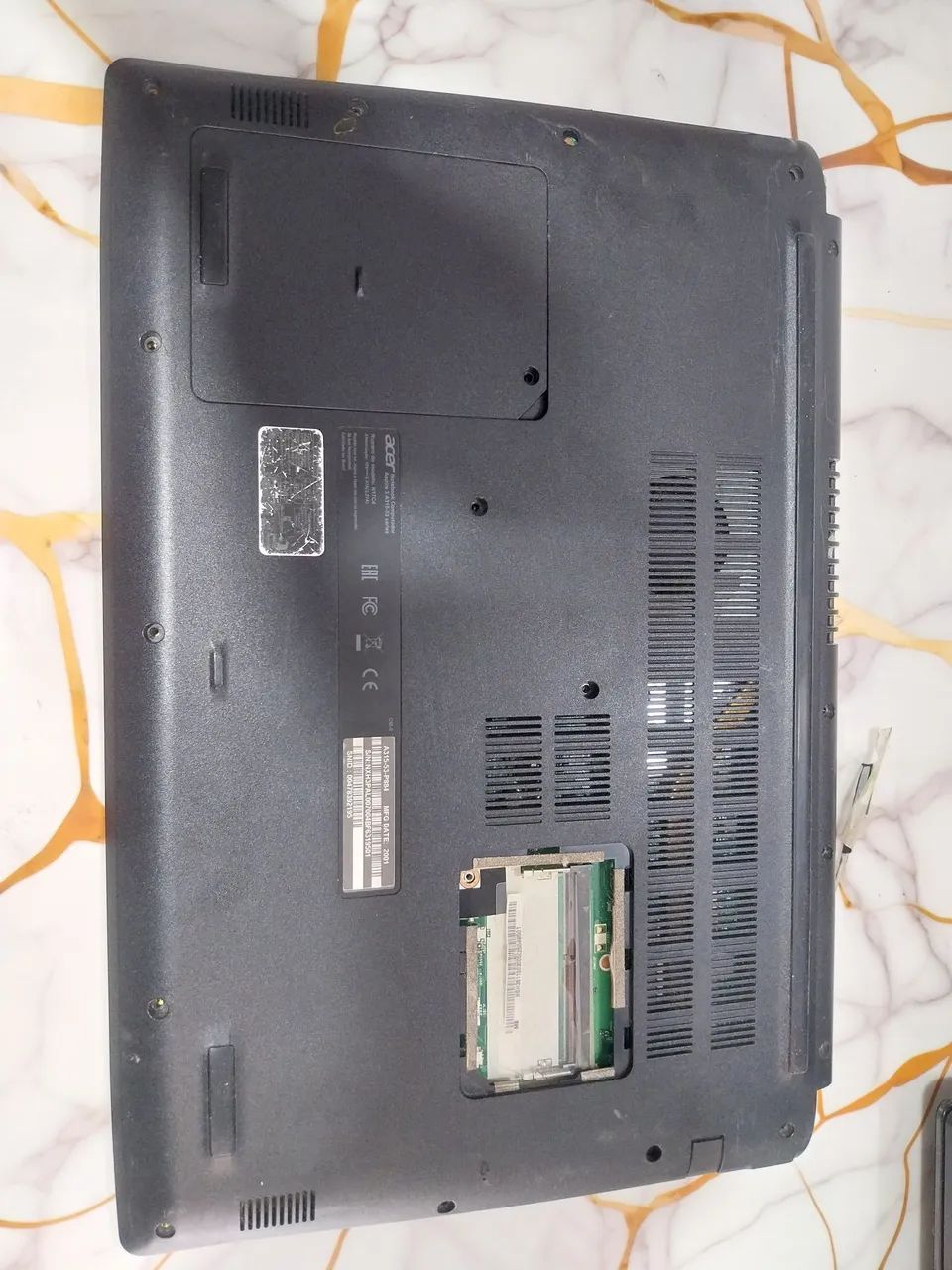 Carcaça completa com placa ok notebook Acer A315-53 - Foto 2