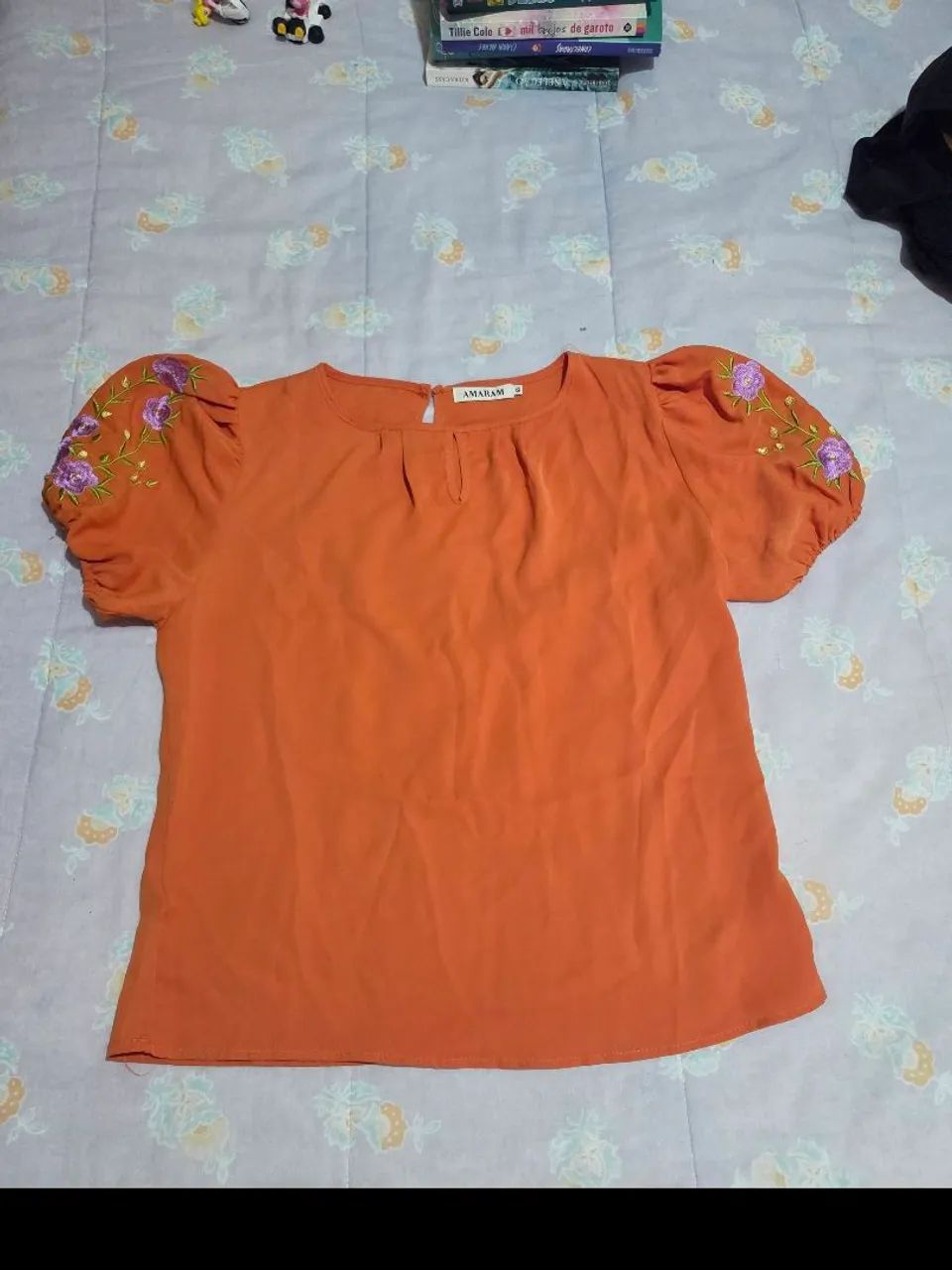 Blusa Laranja tamanho G