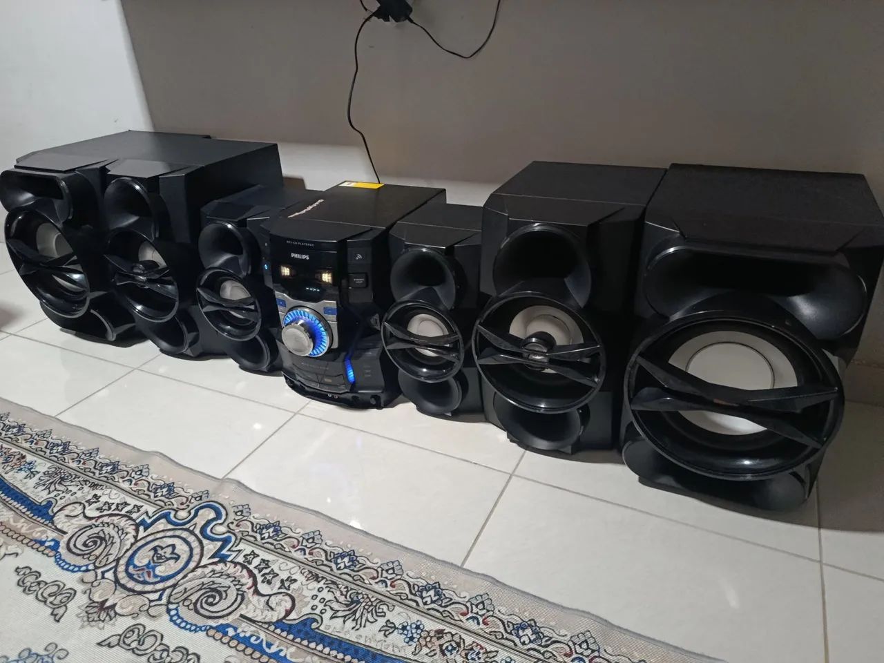 Vendo sóm Philips 1.800 RMS - Foto 2